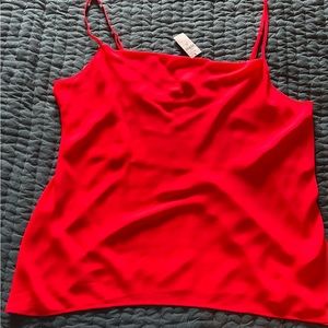 Banana Republic vibrant dark orange cami. XL Tall